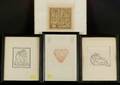 After Aristide Maillol French 18611944 Lot of Four Figural Prints from Daphnis e Chloe