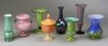 Eight Art Glass Items