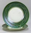 Pair of Special Order Favrile Glass Dessert Plates