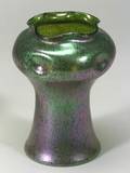 Iridescent LoetzType Glass Vase