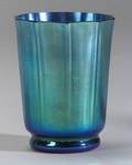 Carder Steuben Blue Aurene Tumbler