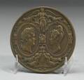 French Bronze Medal Commemorating Louis Philippe I and Family