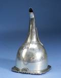 George III Wine Funnel and Strainer Stand