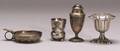 Four Small European Silver Tablewares