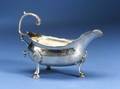 Late George II Silver Sauce Boat