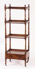 William IV Mahogany Whatnot