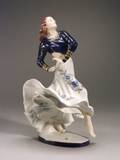 Royal Dux Porcelain Figure of a Female Dancer
