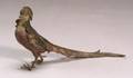 Viennese Cold Painted Bronze Figure of a Game Bird