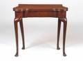 Queen Anne Mahogany Card Table