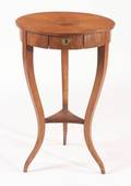 Biedermeier Maple Veneered Occasional Table