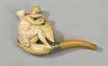 Meerschaum Pipe Carved with Leda and the Swan