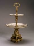 Ormolu Mounted Sevresstyle TwoTier Cake Stand