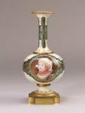 Gilt Metal Mounted Porcelain Vase