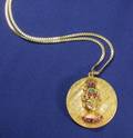 14kt Gold and Gemset Pendant Necklace