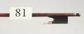 German Silver Mounted Violin Bow Albert Nurnberger