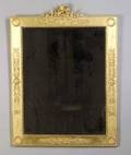 Empire Style Giltwood and Composition Mirror