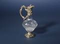 Sterlingmounted Colorless Glass Claret Jug