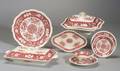 Spode Partial Trophies Pattern Dinner Service