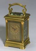 French Quarterhour Repeater and Alarm Carriage Clock