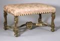 Louis XIV Style Giltwood Window Bench