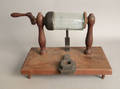 Wood and glass scientific instrument