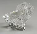 Steuben Colorless Glass Eagle Figural