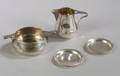 Four Sterling and Silver Plated Table Items