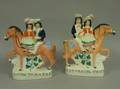 Pair of Staffordshire Figural Groups