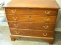 Chippendale Cherry FourDrawer Chest