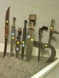 Seven African Knives and Edged Weapons