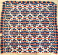 Two Pennsylvania jacquard coverlets