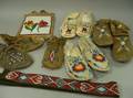Native American Beaded Clothing and Ornamental Items