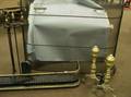 Pair of Brass Andirons Three Brass and Iron Tools with Stand a Fender and Screen