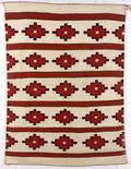 Late Navajo Woven Banded Rug