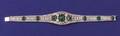 Art Deco Platinum Emerald and Diamond Bracelet