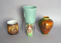 Four pcs of misc pottery and porcelains
