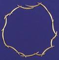 18kt Gold Grass Necklace Angela Cummings