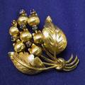 18kt Gold and Sapphire Brooch Tiffany  Co