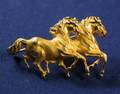 14kt Gold Horse Pin