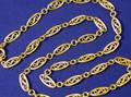 Art Nouveau 18kt Gold Chain