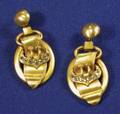 Victorian 14kt Gold and Diamond Earpendants