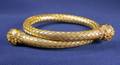 Victorian 18kt Gold Bypass Bracelet