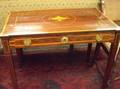 Dutch Mahogany Veneer and Inlaid OneDrawer Table