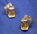 18kt Gold and Citrine Earrings