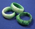 Three Jadeite Rings
