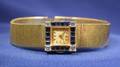 Ladys Sapphire and Diamond Wristwatch Raymond Yard