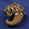 18kt Gold and Gemset Brooch Tiffany  Co