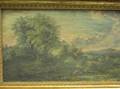 Framed 19th Century Oil on Canvas Cows in Landscape