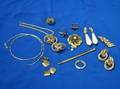 Assortment of Gold Jewelry and Accessories