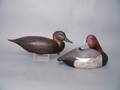 Three duck decoys to include Brownbill drake